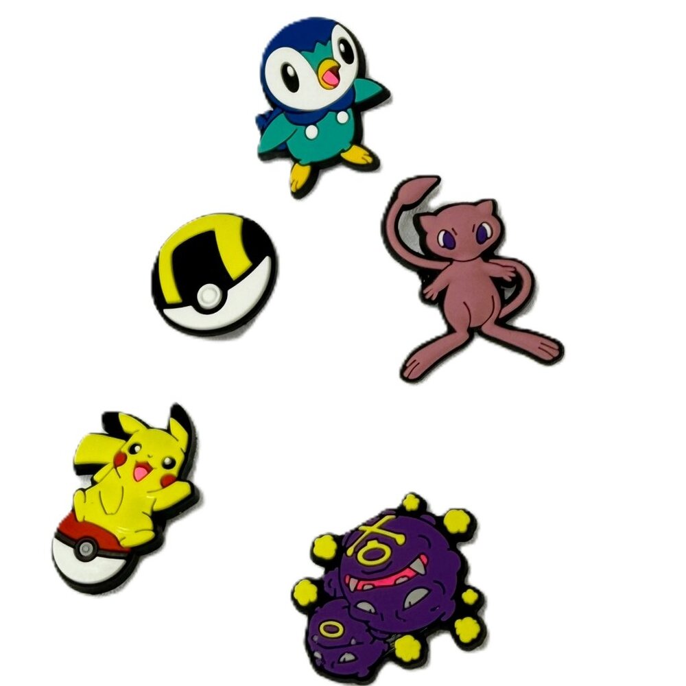 New Character Shoe and Bag Charms  Random Characters pack of 5 – 04